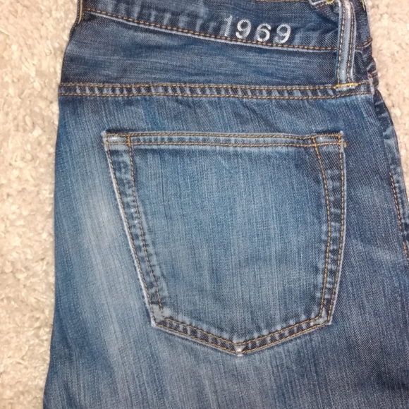 GAP Men's Bootcut Jeans Size 33 X 32 - Picture 3 of 6